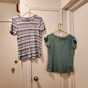 Two Modcloth short sleeved shirts